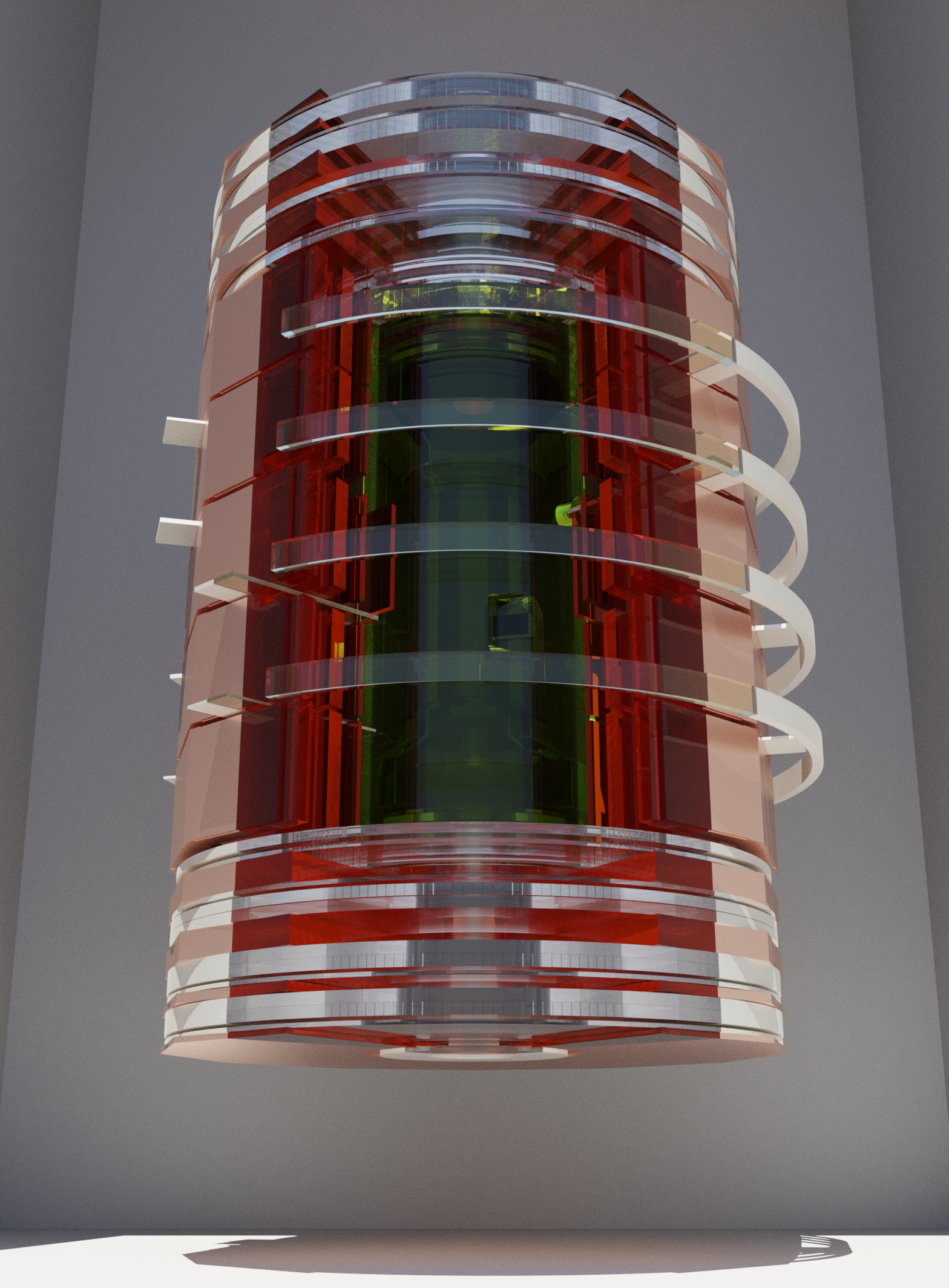 CMS detector full view